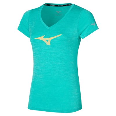 Camisa Mizuno Impulse Core RB Tee Mujer - Turquesa - Chile M952TRCDVB